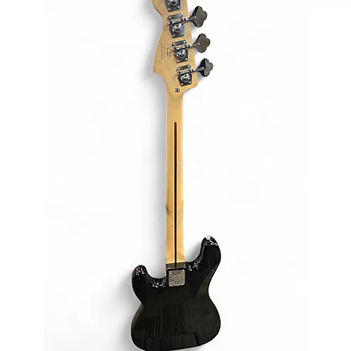 Used Squier  ASFFINITY P BASS Black Electric Bass Guitar Black - musicians--Friend