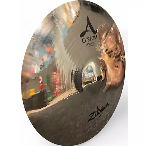 Used Zildjian 20in A Custom Ride Cymbal 40 - musicians--Friend