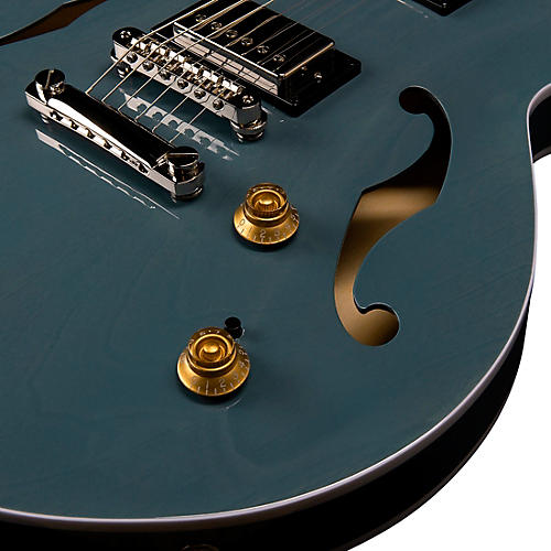 Godin Montreal Premiere Pro Hollowbody Electric Guitar Arctik Blue - musicians--Friend