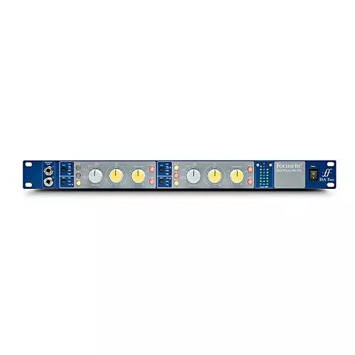 Focusrite ISA Two Classic Dual Mono Transformer-Based Microphone Preamplifier - musicians--Friend