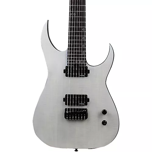 Schecter Guitar Research KM-7 MK-III Legacy 7-String Electric Guitar Transparent White Satin - musicians--Friend