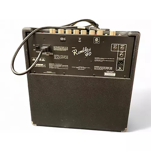 Used Fender Rumble V3 40W 1x10 Bass Combo Amp - musicians--Friend