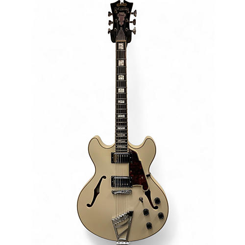 Used D'Angelico Premier Series DC Alpine White Hollow Body Electric Guitar Alpine White - musicians--Friend