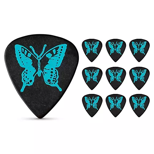Pick Boy Angel Rocks Butterfly Polyacetal Guitar Picks 1.00 mm 10 Pack - musicians--Friend