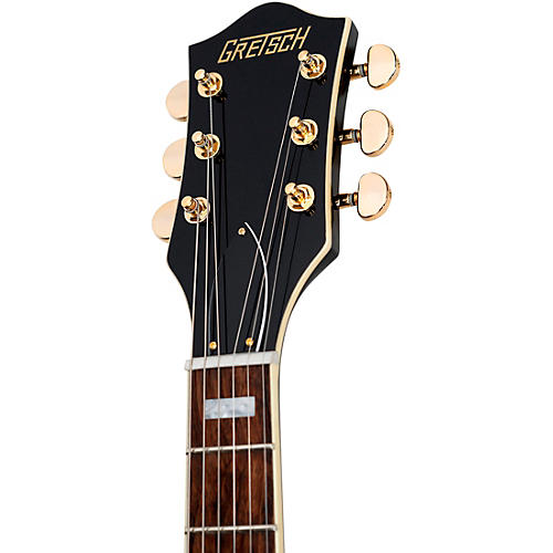 Gretsch Guitars G2627T Streamliner Center Block 3-Pickup Cateye With Bigsby Electric Guitar Black - musicians--Friend