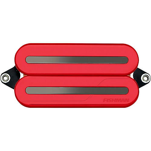 Fishman Fluence Open Core Modern Humbucker 6-String Black Nickel Blades Electric Guitar Ceramic Pickup Red - musicians--Friend