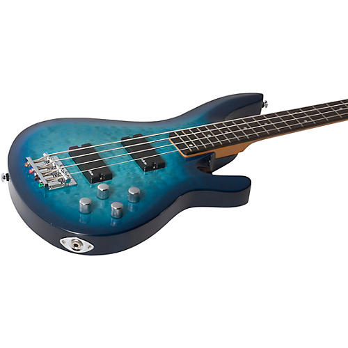 Schecter Guitar Research C-4 Plus Electric Bass See-Thru Cherry Burst - musicians--Friend