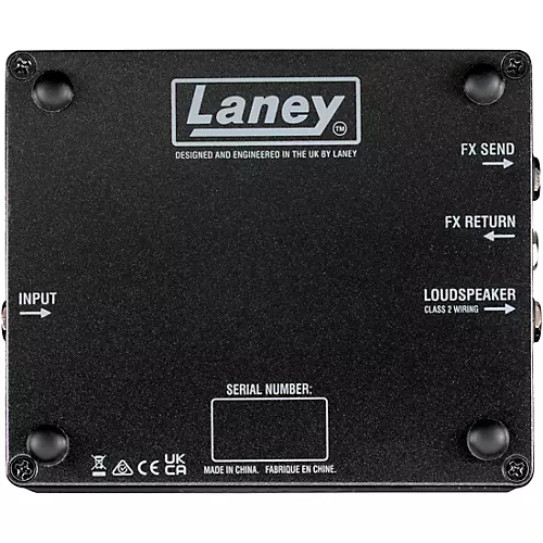 Laney Ironheart Foundry Loudpedal 60W Guitar Amp Pedal Black - musicians--Friend