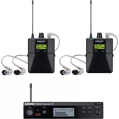 Shure PSM 300 Twin Pack Pro Band J13 - musicians--Friend