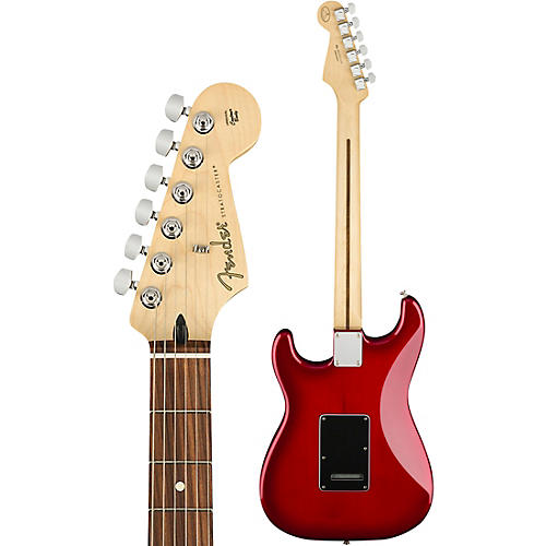 Fender Player Stratocaster HSS Pau Ferro Fingerboard Limited-Edition Electric Guitar Candy Red Burst - musicians--Friend