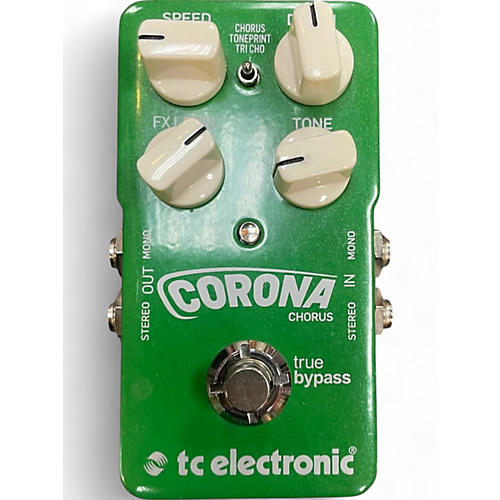 Used TC Electronic Corona Chorus Effect Pedal - musicians--Friend
