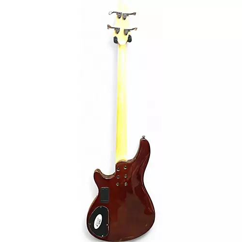 Used Schecter Guitar Research Omen Extreme 4 String Tobacco Burst Electric Bass Guitar Tobacco Burst - musicians--Friend