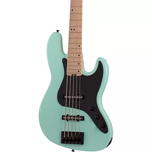 Schecter Guitar Research J-5 Maple Fingerboard 5-String Bass Sea Foam Green - musicians--Friend