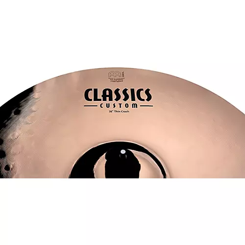 MEINL Classics Custom Thin Crash Brilliant Cymbal 18 in. - musicians--Friend