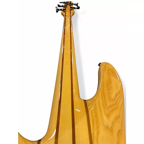 Used Ibanez SRX705 5 String Natural Electric Bass Guitar Natural - musicians--Friend