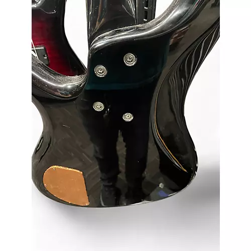 Used Ibanez SR800 Black Electric Bass Guitar Black - musicians--Friend