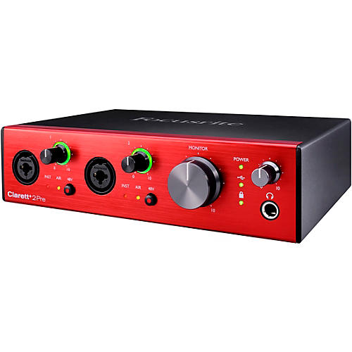 Focusrite Clarett+ 2Pre USB Audio Interface - musicians--Friend