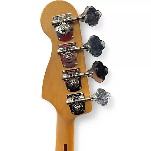 Used Fender Standard Precision Bass Candy Apple Red Electric Bass Guitar Candy Apple Red - musicians--Friend