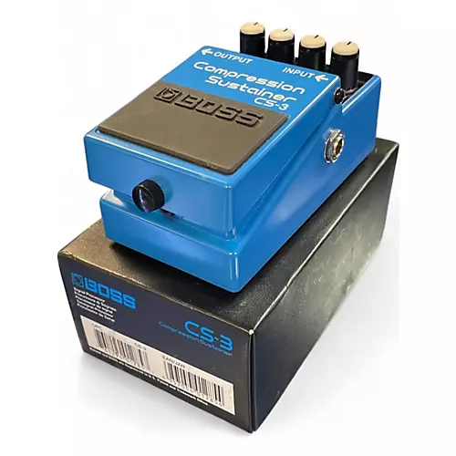 Used BOSS CS3 Compressor Sustainer Effect Pedal - musicians--Friend