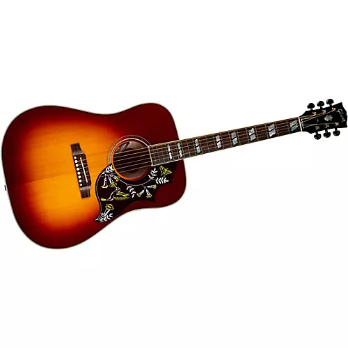 Gibson Hummingbird Standard 5A Flame Limited-Edition Acoustic-Electric Guitar Autumn Burst - musicians--Friend