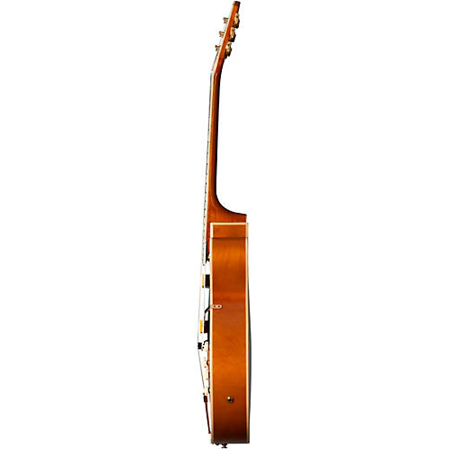 Epiphone 150th Anniversary Zephyr DeLuxe Regent Hollowbody Electric Guitar Aged Antique Natural - musicians--Friend