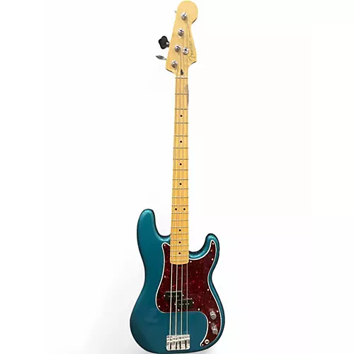 Used Fender Player Precision Bass Tortoise Shell Electric Bass Guitar Tortoise Shell - musicians--Friend
