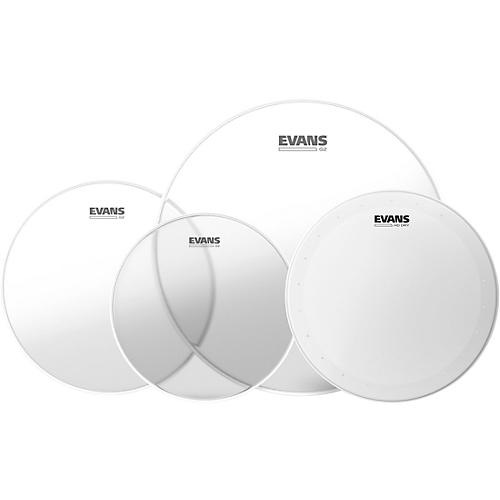 EVANS G2 Clear Tom Heads With Free 14