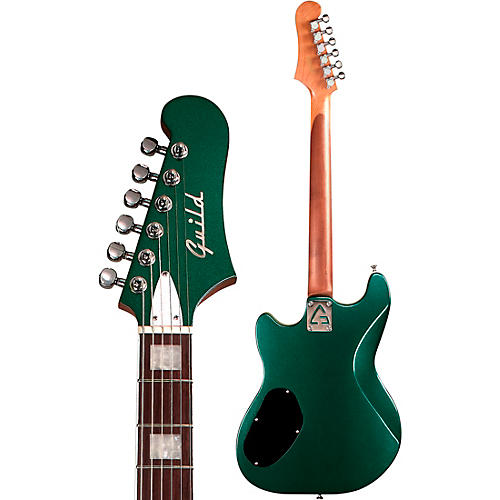 Guild Surfliner Deluxe Solidbody Electric Guitar With Guild Floating Vibrato Tailpiece Glacier Blue Metallic - musicians--Friend