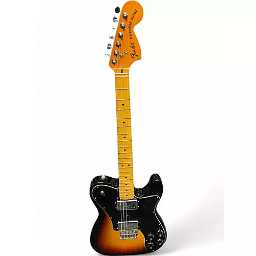 Used Fender AMERICAN VINTAGE II 1975 TELECASTER DELUXE 2 Color Sunburst Solid Body Electric Guitar 2 Color Sunburst - musicians--Friend