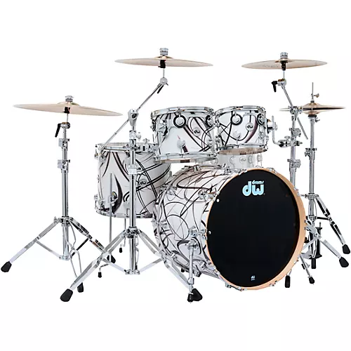 DW SSC Collectors Series 4-Piece Satin Oil Shell Pack With 22