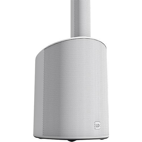LD Systems MAUI 5 GO 100 Ultraportable Battery-Powered Column PA System White - musicians--Friend