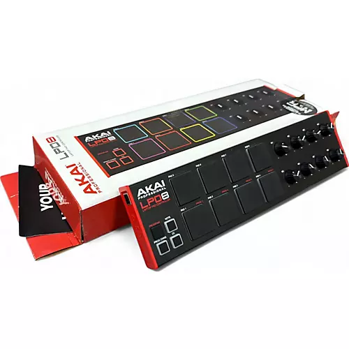 Used Akai Professional LPD8 MIDI Controller - musicians--Friend
