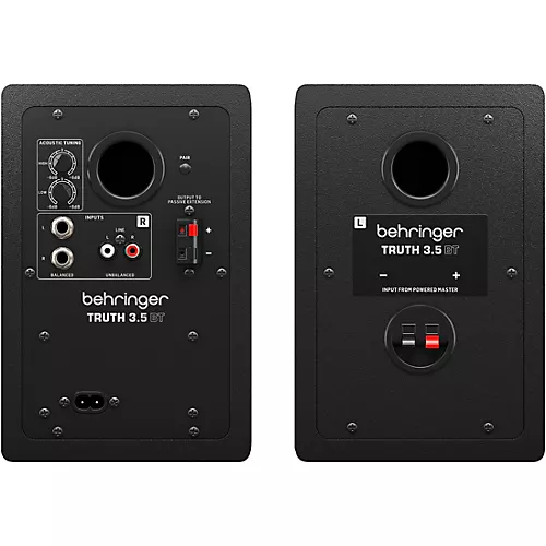 Behringer Truth 3.5-inch Powered Studio Monitor Pair with Bluetooth - musicians--Friend