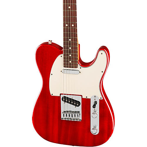 Fender Player II Telecaster Chambered Mahogany Body Rosewood Fingerboard Electric Guitar Transparent Cherry - musicians--Friend