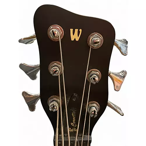 Used RockBass by Warwick Corvette Brown Electric Bass Guitar Brown - musicians--Friend