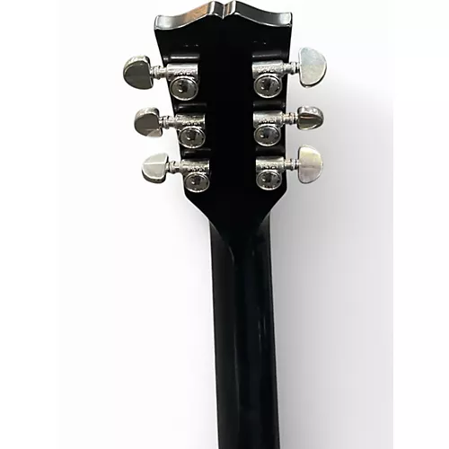Used Gibson ES335 Satin Black Hollow Body Electric Guitar Black - musicians--Friend
