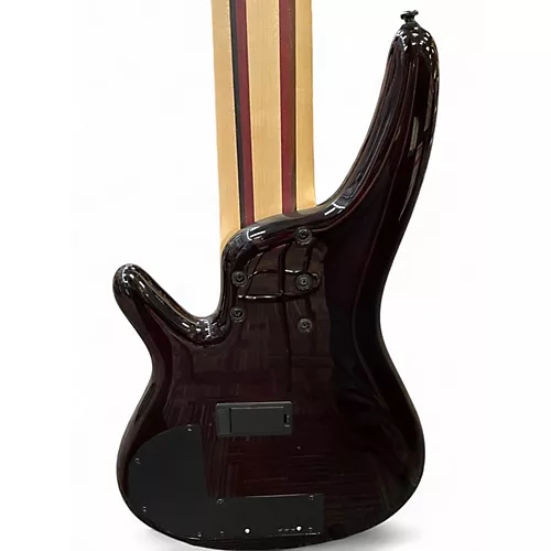 Used Ibanez SRAS7 Natural Electric Bass Guitar Natural - musicians--Friend