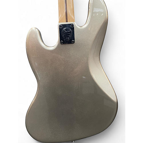 Used 2021 Fender 75TH ANNIVERSARY JAZZ BASS DIAMOND MIST Electric Bass Guitar DIAMOND MIST - musicians--Friend