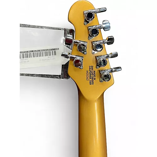 Used Ernie Ball Music Man Majesty 7 Gold Solid Body Electric Guitar Gold - musicians--Friend