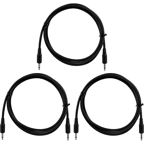 Mogami Pure Patch Modular Synth VC Cables - 3 Pack 1 ft. - musicians--Friend