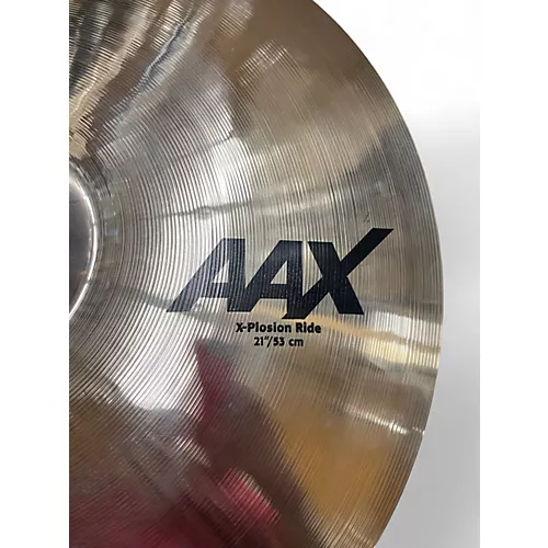 Used SABIAN 21in AAX XPLOSION RIDE Cymbal 41 - musicians--Friend