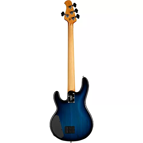 Ernie Ball Music Man StingRay5 Special H 5-String Electric Bass Guitar Black and Chrome - musicians--Friend