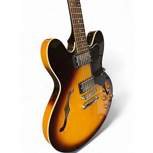 Used Epiphone Dot Vintage Sunburst Hollow Body Electric Guitar Vintage Sunburst - musicians--Friend