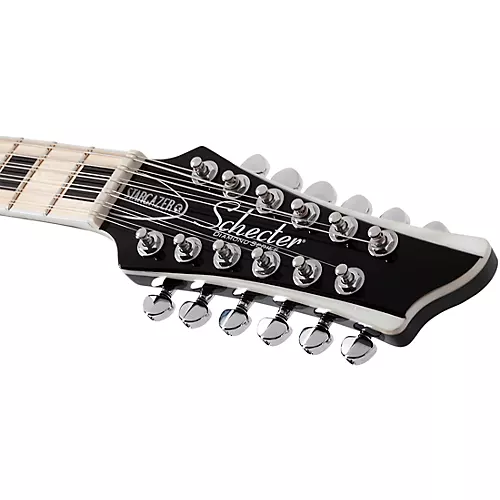 Schecter Guitar Research Stargazer-12 String Electric Guitar Gloss Black - musicians--Friend