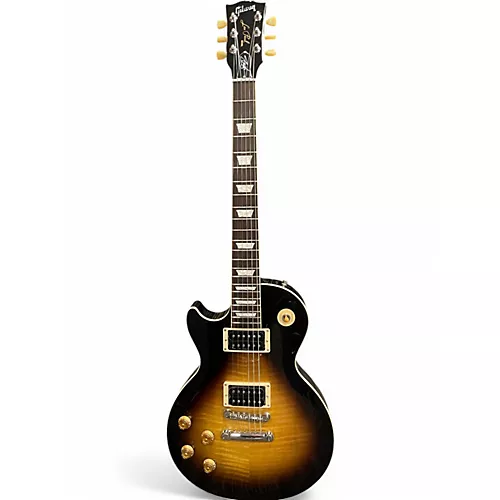 Used 2024 Gibson Slash Les Paul Standard Left-Handed November Burst Electric Guitar November Burst - musicians--Friend