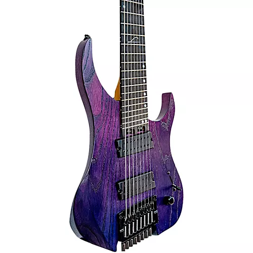 Legator Ghost 8 String Multi-Scale Performance Series Electric Guitar Iris Fade - musicians--Friend