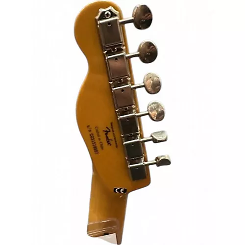 Used Squier Classic Vibe 1950S Telecaster White Blonde Solid Body Electric Guitar White Blonde - musicians--Friend