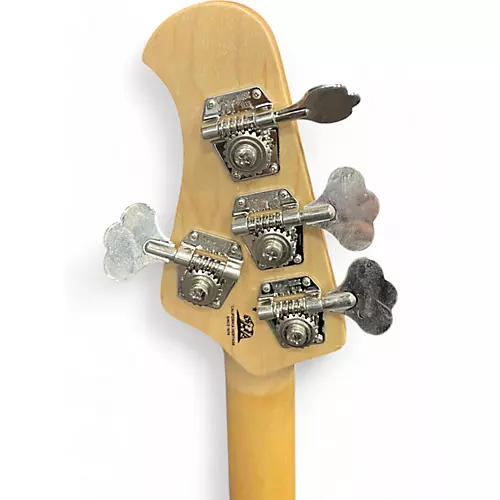 Used Ernie Ball Music Man Stingray HH 4 String Natural Electric Bass Guitar Natural - musicians--Friend