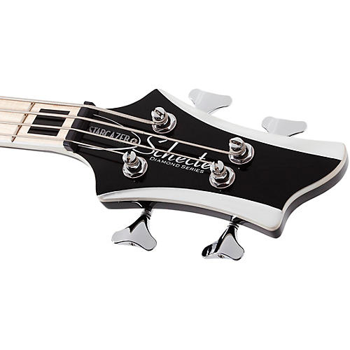 Schecter Guitar Research Stargazer-4 Electric Bass Guitar Gloss Black - musicians--Friend