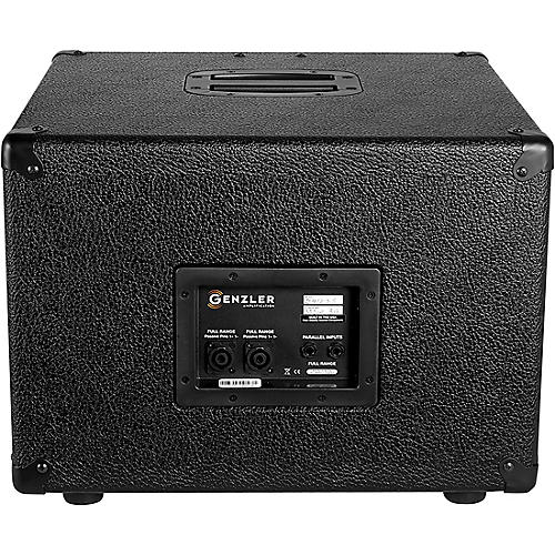 GENZLER AMPLIFICATION SERIES 2 BA2-112-3SLT BASS ARRAY Slant 1X12 Line Array Bass Speaker Cabinet Black - musicians--Friend